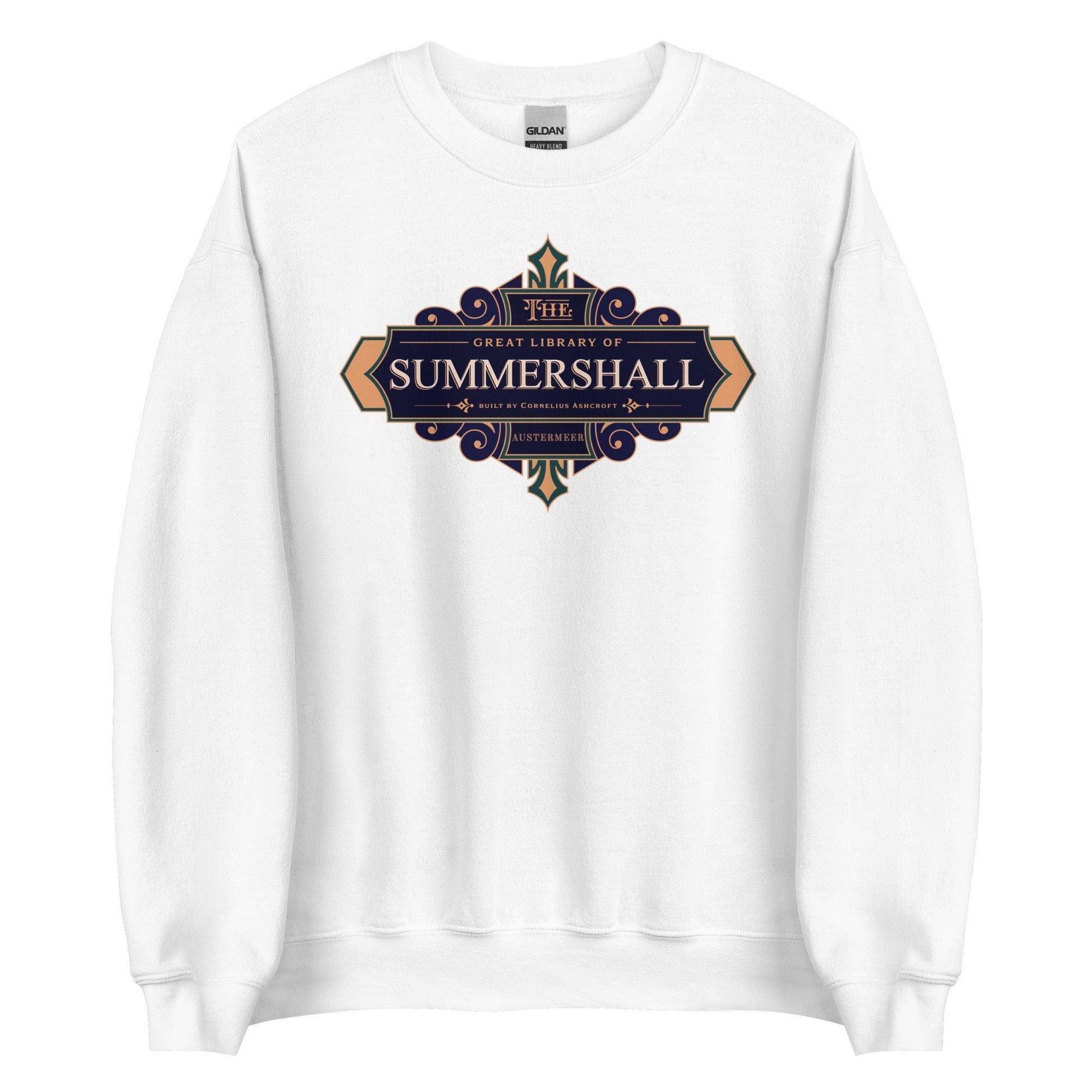 Summershall Sweatshirt - The Bean Workshop - margaret rogerson, sorcery of thorns, sweatshirt
