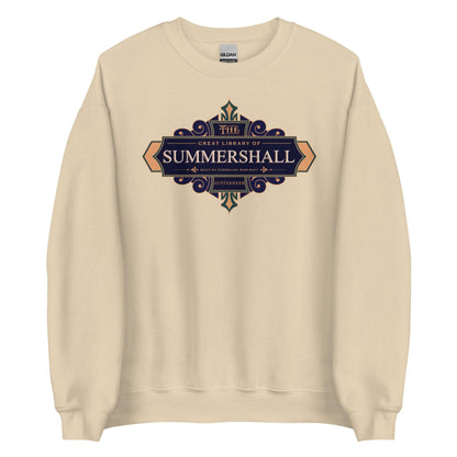 Summershall Sweatshirt - The Bean Workshop - margaret rogerson, sorcery of thorns, sweatshirt