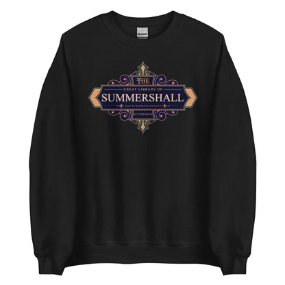 Summershall Sweatshirt - The Bean Workshop - margaret rogerson, sorcery of thorns, sweatshirt
