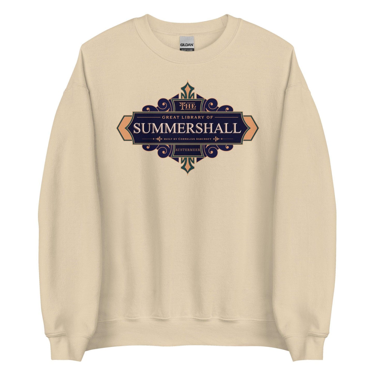 Summershall Sweatshirt - The Bean Workshop - margaret rogerson, sorcery of thorns, sweatshirt