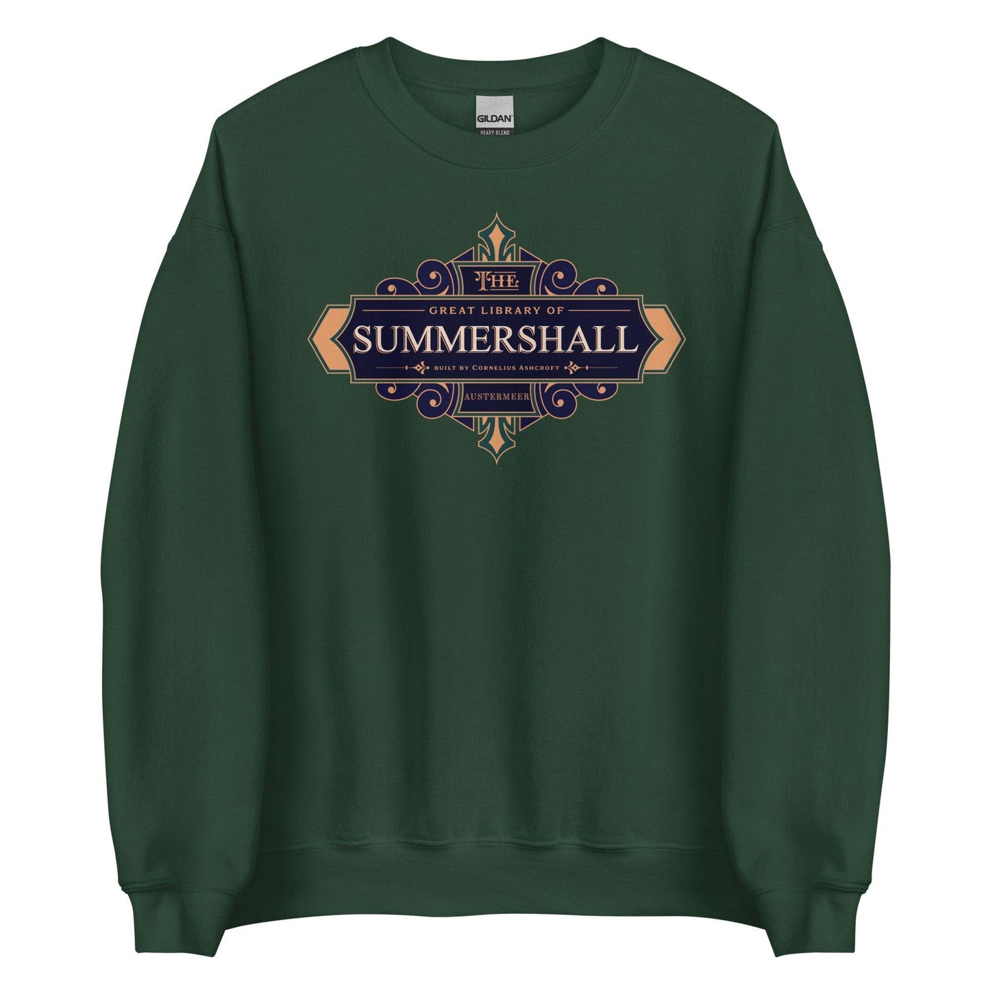 Summershall Sweatshirt - The Bean Workshop - margaret rogerson, sorcery of thorns, sweatshirt