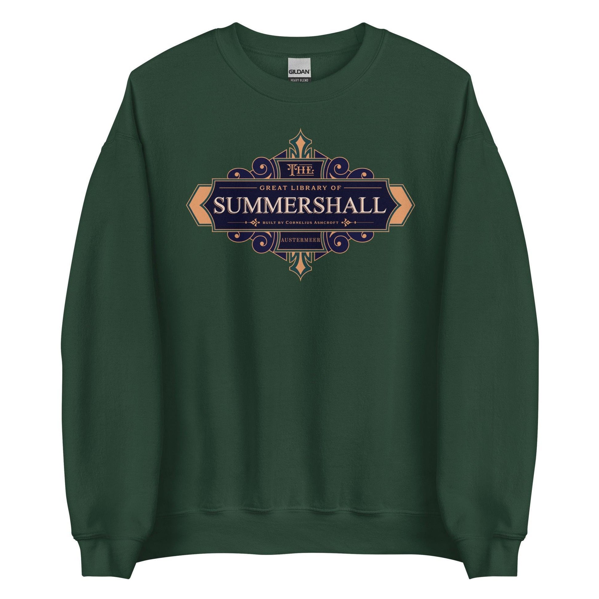 Summershall Sweatshirt - The Bean Workshop - margaret rogerson, sorcery of thorns, sweatshirt