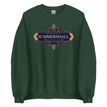 Summershall Sweatshirt - The Bean Workshop - margaret rogerson, sorcery of thorns, sweatshirt