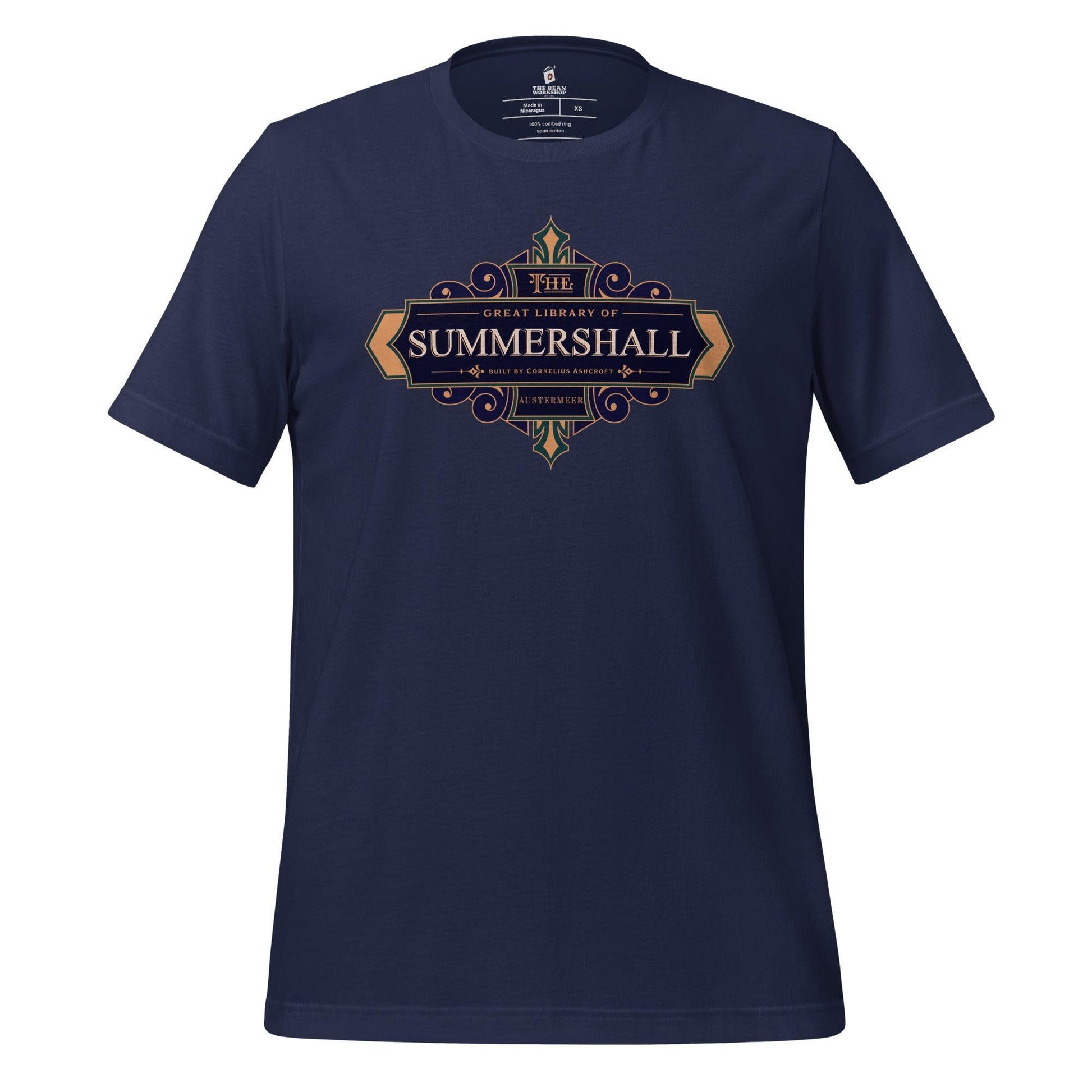 Summershall T-shirt - The Bean Workshop - margaret rogerson, sorcery of thorns, t-shirt