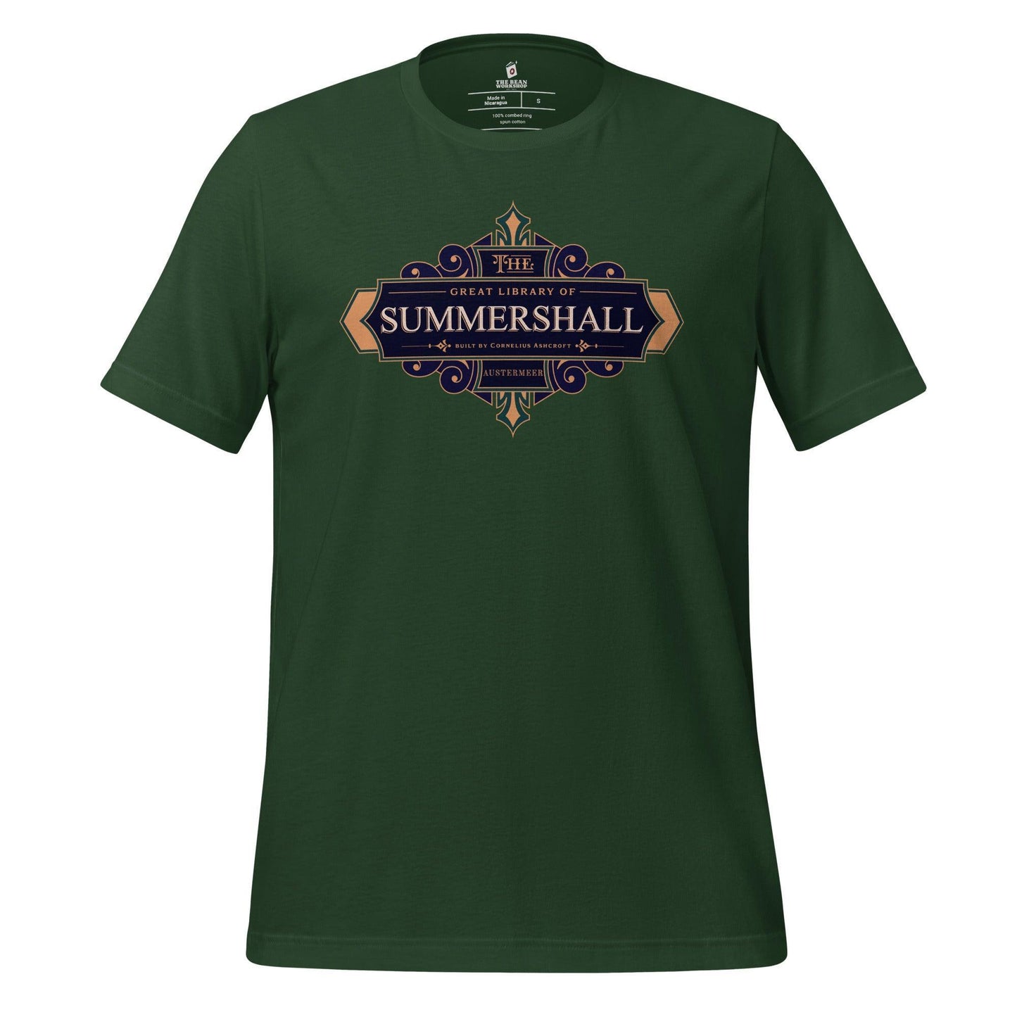 Summershall T-shirt - The Bean Workshop - margaret rogerson, sorcery of thorns, t-shirt