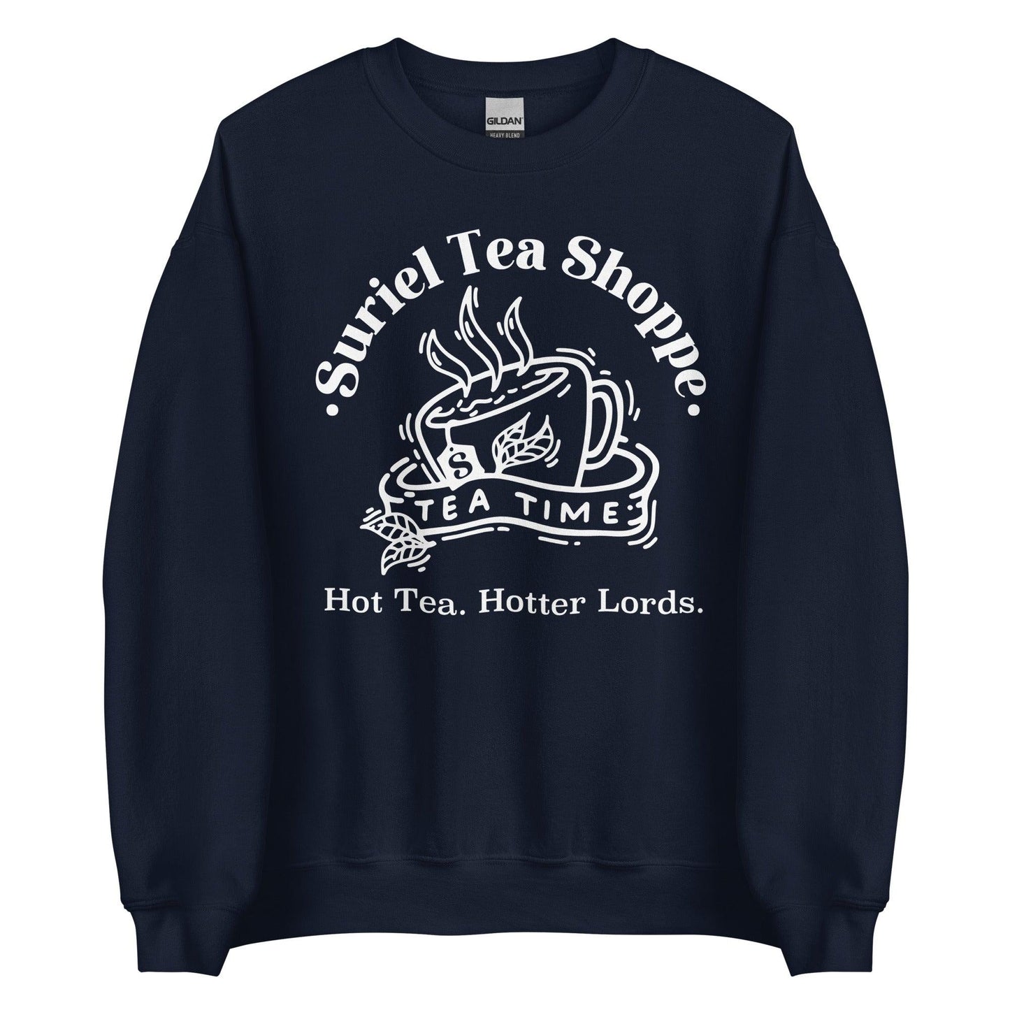 Suriel Tea Shoppe Sweater - The Bean Workshop - a court of thorns and roses, acotar, feyre archeron, rhysand, sarah j. maas, sweatshirt