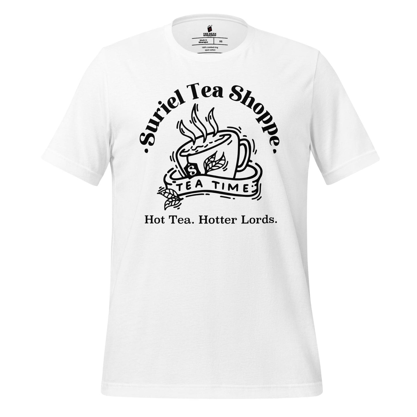 Suriel Tea Shoppe T-shirt - The Bean Workshop - a court of thorns and roses, acotar, feyre archeron, rhysand, sarah j. maas, t-shirt