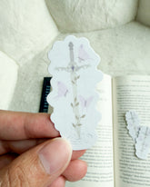 Sword and Moths Sticker