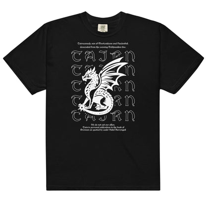 Tairneanach We Don't Eat Our Allies Tee Shirt - The Bean Workshop - box tee, fourth wing, rebecca yarros, tairn, Tairneanach