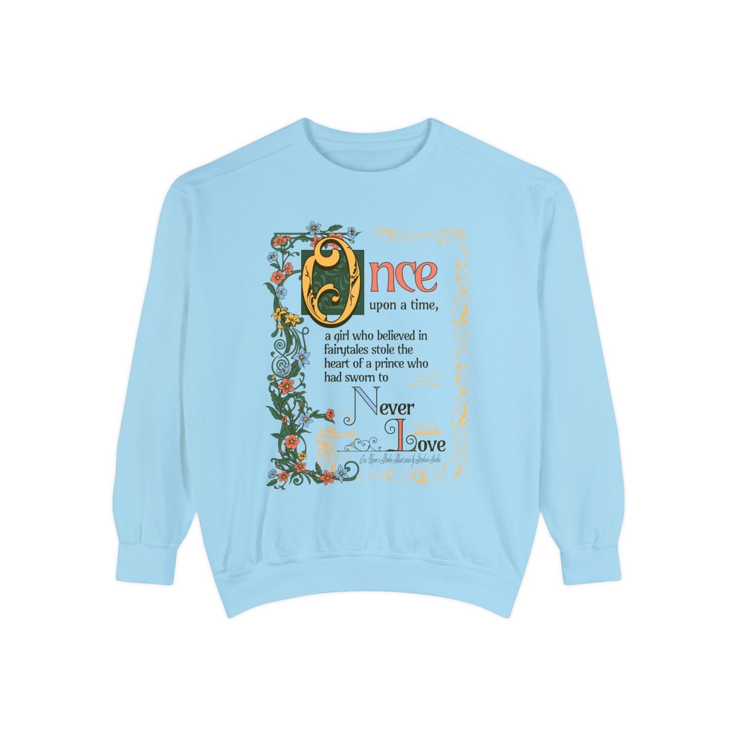 The Ballad of the Archer and the Fox Heavyweight Sweatshirt - The Bean Workshop - Crew neck, evangeline fox, heavyweight sweatshirt, jacks prince of heart, once upon a broken heart, ouabh, stephanie garber, Sweatshirts