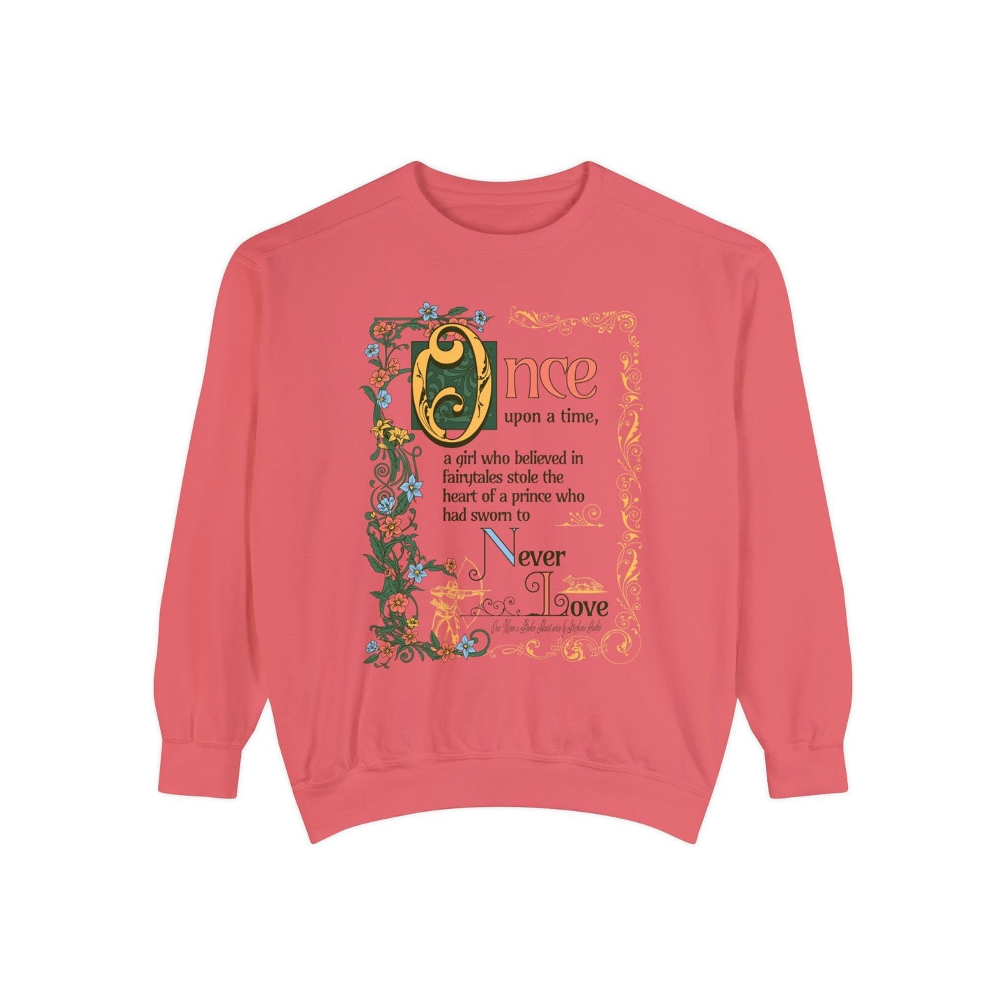 The Ballad of the Archer and the Fox Heavyweight Sweatshirt - The Bean Workshop - Crew neck, evangeline fox, heavyweight sweatshirt, jacks prince of heart, once upon a broken heart, ouabh, stephanie garber, Sweatshirts