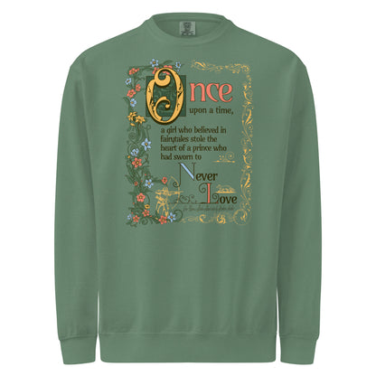 The Ballad of the Archer and the Fox Heavyweight Sweatshirt - The Bean Workshop - evangeline fox, heavyweight sweatshirt, jacks, once upon a broken heart, ouabh, prince of hearts, stephanie garber, sweatshirt