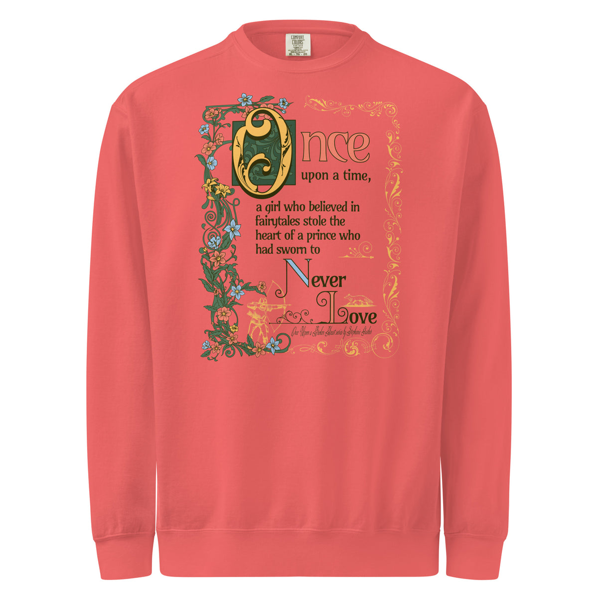 The Ballad of the Archer and the Fox Heavyweight Sweatshirt - The Bean Workshop - evangeline fox, heavyweight sweatshirt, jacks, once upon a broken heart, ouabh, prince of hearts, stephanie garber, sweatshirt