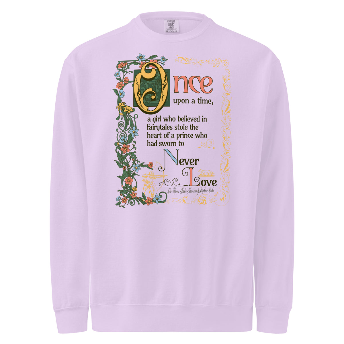 The Ballad of the Archer and the Fox Heavyweight Sweatshirt - The Bean Workshop - evangeline fox, heavyweight sweatshirt, jacks, once upon a broken heart, ouabh, prince of hearts, stephanie garber, sweatshirt