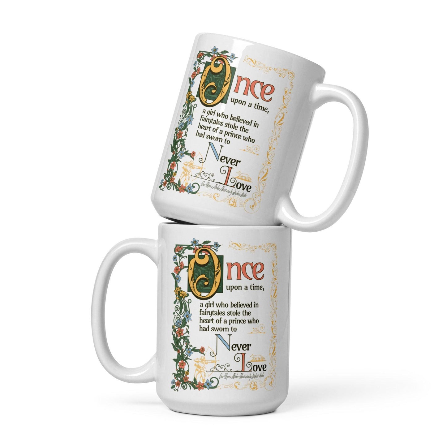 The Ballad of the Archer and The Fox Mug - The Bean Workshop - ceramic, evangeline fox, jacks prince of hearts, mug, once upon a broken heart, ouabh, stephanie garber