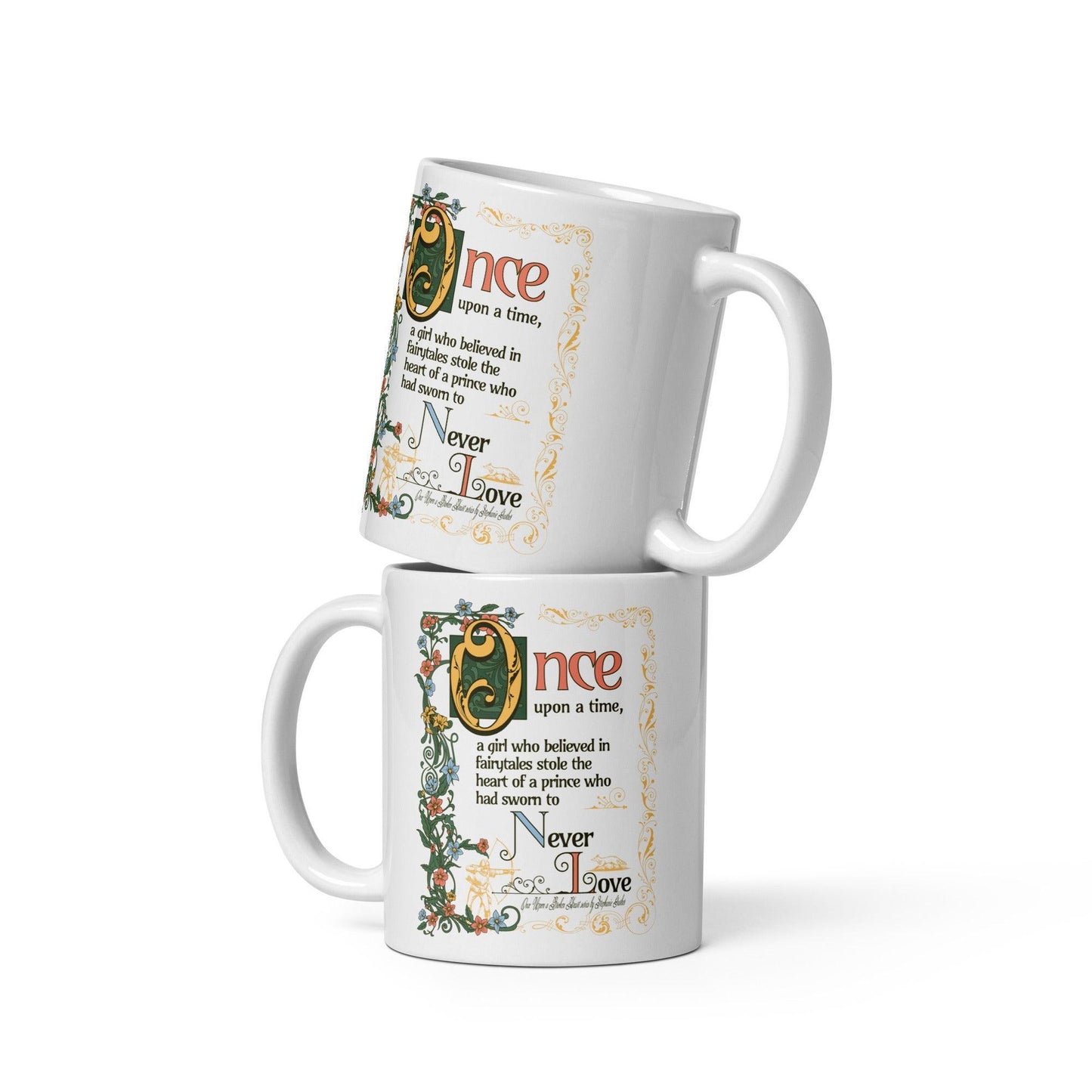 The Ballad of the Archer and The Fox Mug - The Bean Workshop - ceramic, evangeline fox, jacks prince of hearts, mug, once upon a broken heart, ouabh, stephanie garber