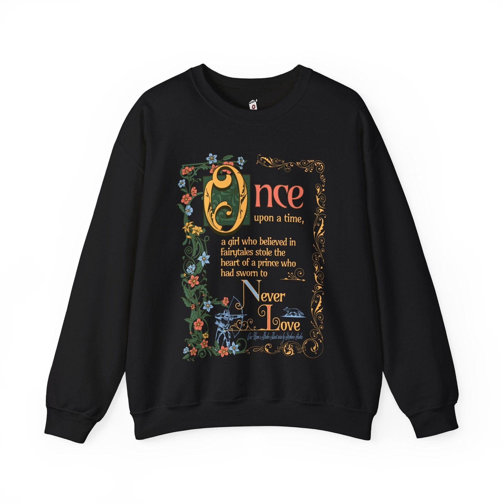 The Ballad of The Archer and The Fox Sweatshirt - The Bean Workshop - evangeline fox, jacks prince of hearts, once upon a broken heart, ouabh, stephanie garber, Sweatshirts