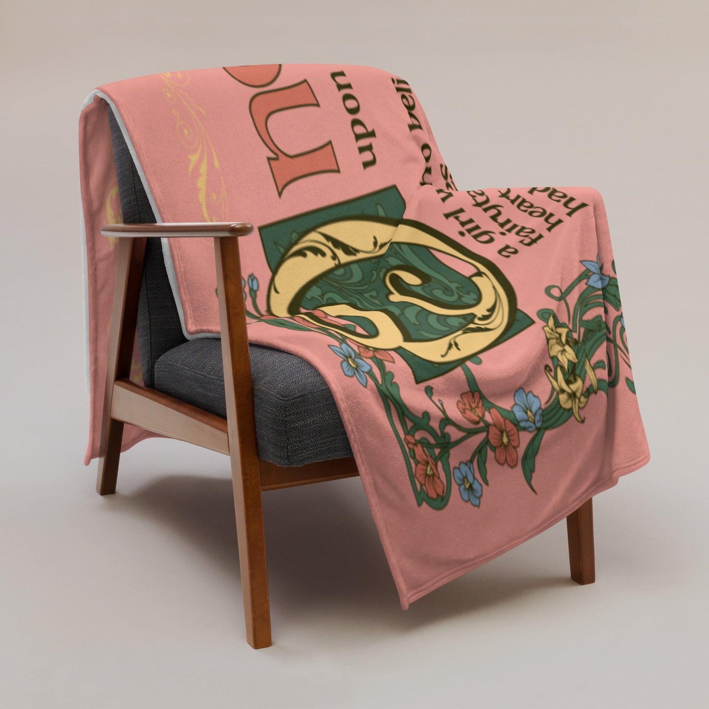 The Ballad of the Archer and the Fox Throw Blanket - The Bean Workshop - blanket, evangeline fox, jacks prince of hearts, once upon a broken heart, ouabh, stephanie garber