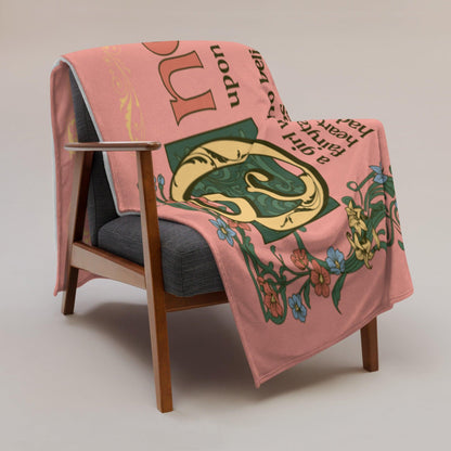 The Ballad of the Archer and the Fox Throw Blanket - The Bean Workshop - blanket, evangeline fox, jacks prince of hearts, once upon a broken heart, ouabh, stephanie garber