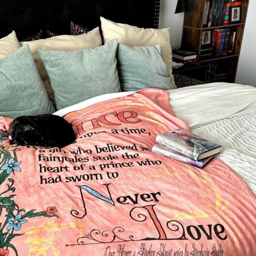 The Ballad of the Archer and the Fox Throw Blanket - The Bean Workshop - blanket, evangeline fox, jacks prince of hearts, once upon a broken heart, ouabh, stephanie garber