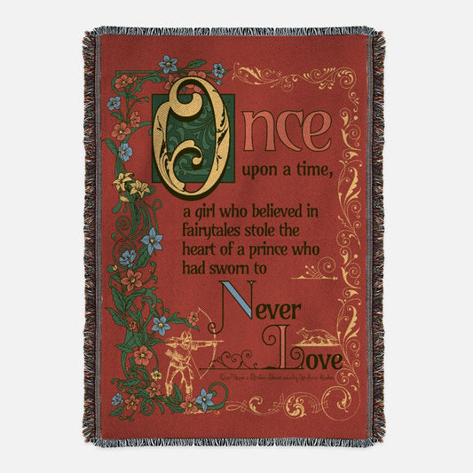 The Ballad of The Archer and The Fox Woven Blanket