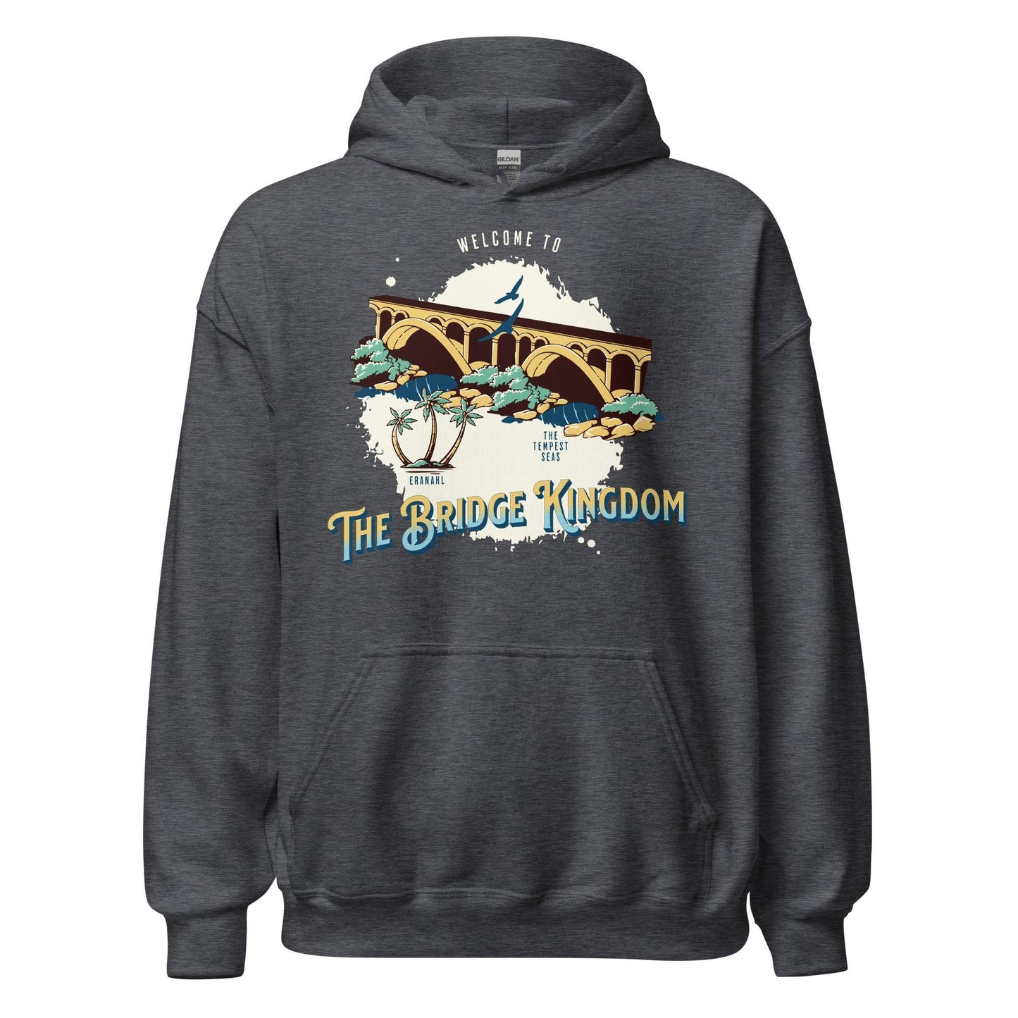 The Bridge Kingdom Hoodie - The Bean Workshop - danielle l jensen, hoodie, the bridge kingdom