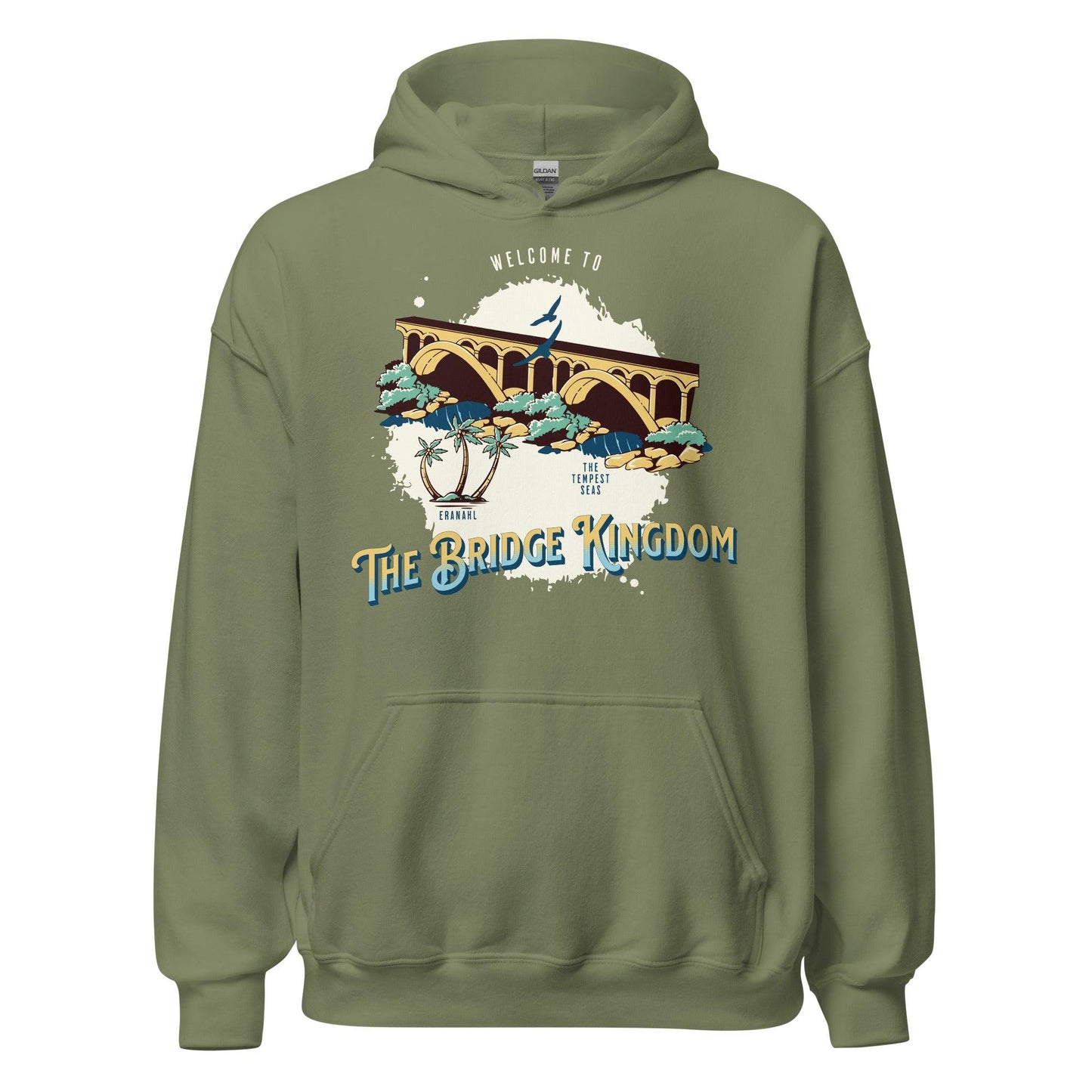 The Bridge Kingdom Hoodie - The Bean Workshop - danielle l jensen, hoodie, the bridge kingdom