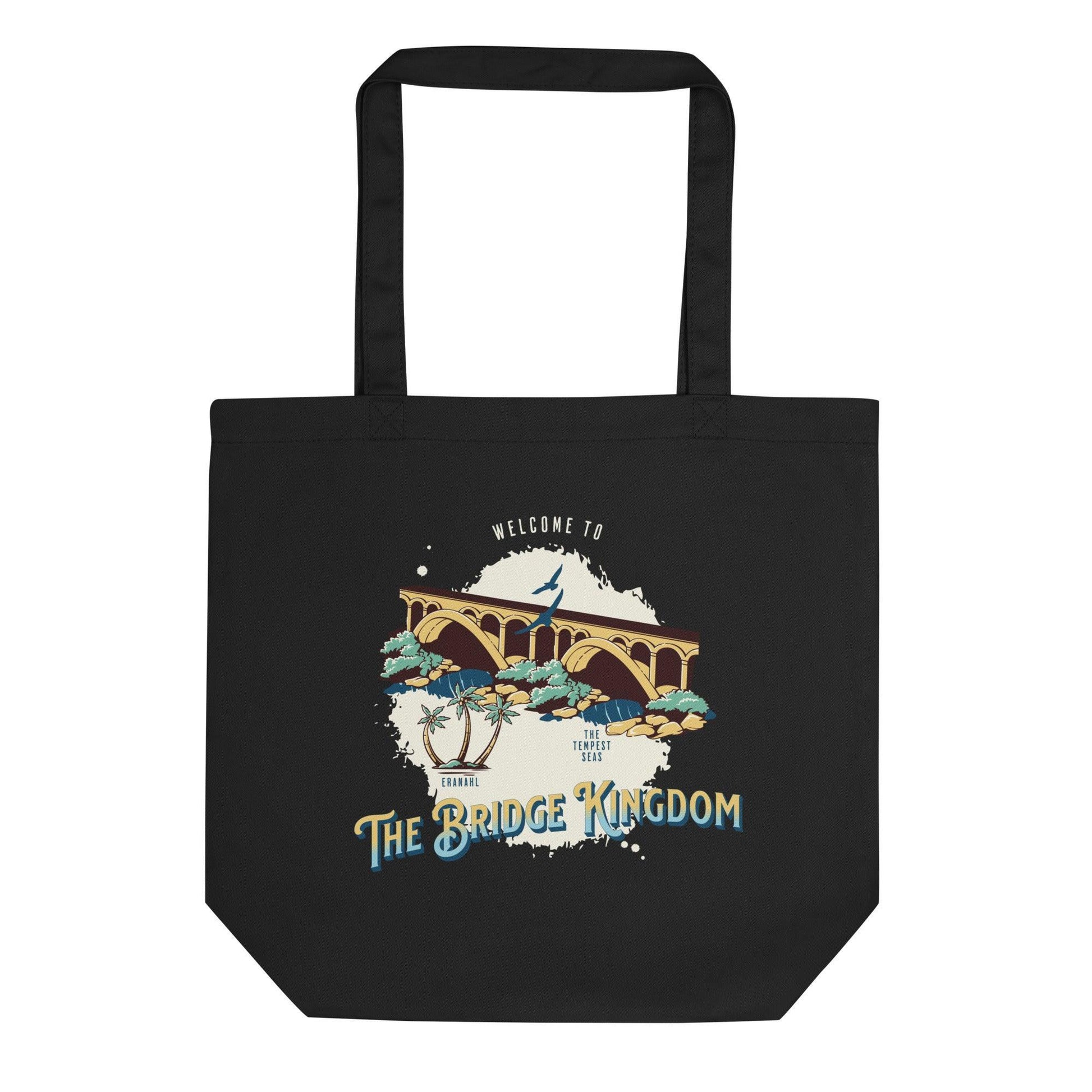The Bridge Kingdom Organic Cotton Twill Tote Bag - The Bean Workshop - bag, danielle l jensen, the bridge kingdom, tote