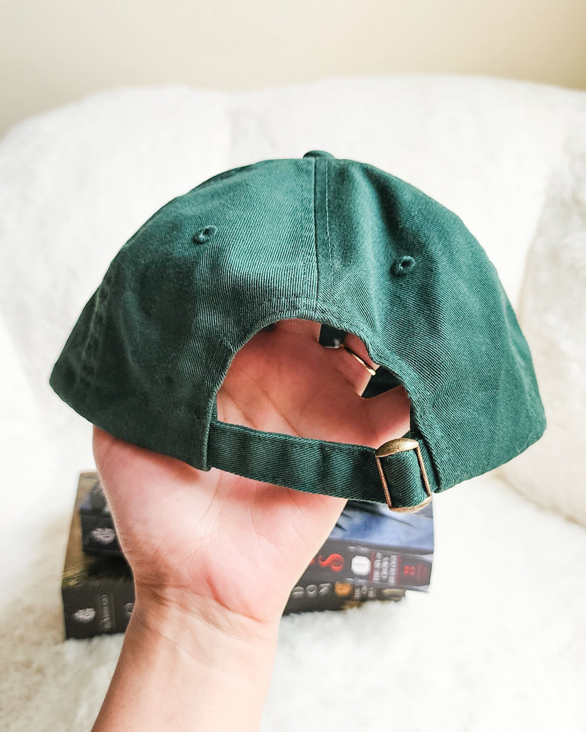 The Crow Club Embroidered Bio-Washed Dad Hat - The Bean Workshop - cap, hat, leigh bardugo, six of crows