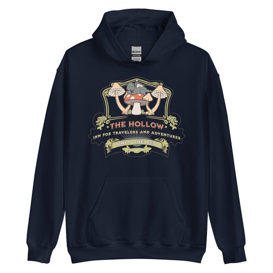 The Hollow Hoodie - The Bean Workshop - hoodie, Jacks and Evangeline, Once Upon A Broken Heart, Only One Bed trope hoodie, Pink design, Prince of Hearts, Stephanie Garber, Team Jacks, The Ballad of Never After, The Hollow, Whimsical dragon