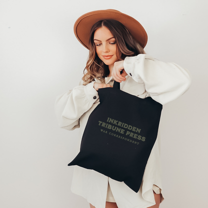 The Inkridden Tribune Press Organic Cotton Twill Tote Bag