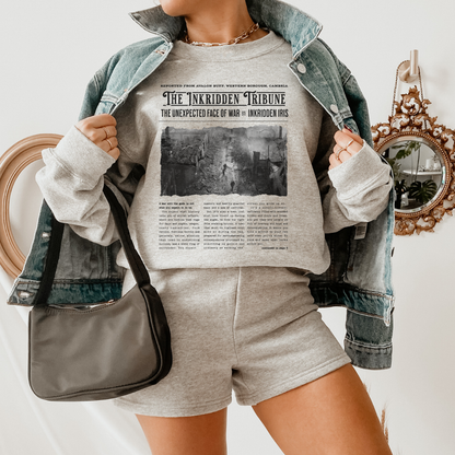 The Inkridden Tribune The Unexpected Face of War Sweatshirt