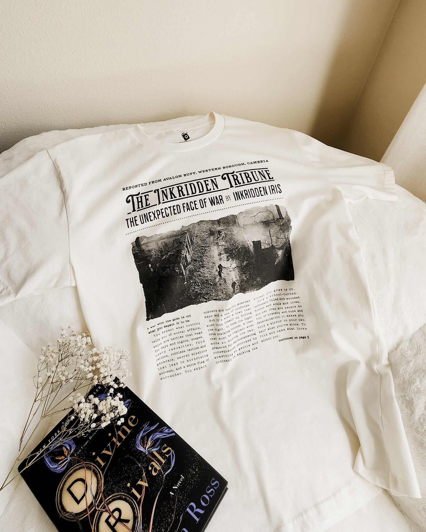 The Inkridden Tribune The Unexpected Face of War T-Shirt