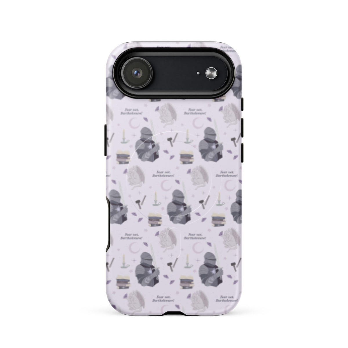 The Knight and The Moth MagSafe® Tough Case for iPhone® - The Bean Workshop - iphone case, magsafe, phone case, protection cover, rachel gillig, the knight and the moth, tough case