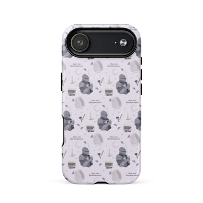 The Knight and The Moth MagSafe® Tough Case for iPhone® - The Bean Workshop - iphone case, magsafe, phone case, protection cover, rachel gillig, the knight and the moth, tough case
