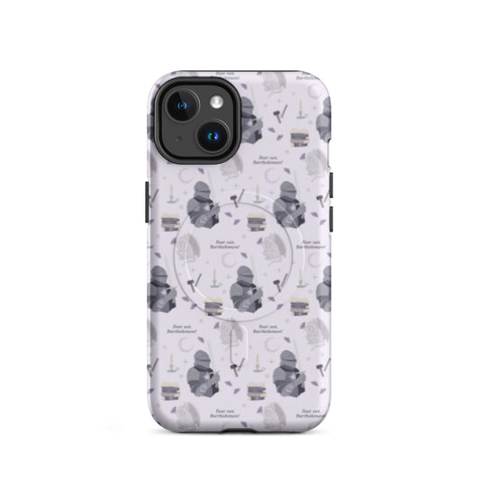 The Knight and The Moth MagSafe® Tough Case for iPhone® - The Bean Workshop - iphone case, magsafe, phone case, protection cover, rachel gillig, the knight and the moth, tough case