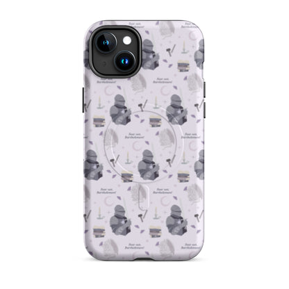 The Knight and The Moth MagSafe® Tough Case for iPhone® - The Bean Workshop - iphone case, magsafe, phone case, protection cover, rachel gillig, the knight and the moth, tough case