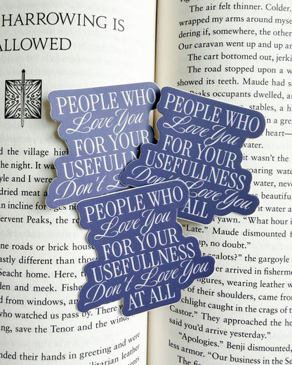 The Knight and the Moth Quote Sticker - The Bean Workshop - book lover sticker, Book Lover Sticker for Laptop, book merch, Bookish Gift, Bookish Sticker, Cute Vinyl Sticker, Die Cut Sticker, Fantasy Book Gift, fantasy book sticker, laptop sticker, Laptop Sticker for Book Lovers, literary sticker, quote sticker, Rachel Gillig, Rachel Gillig Inspired Merch, Rachel Gillig Sticker, sticker, The Knight and the Moth, The Knight and the Moth Sticker, vinyl sticker