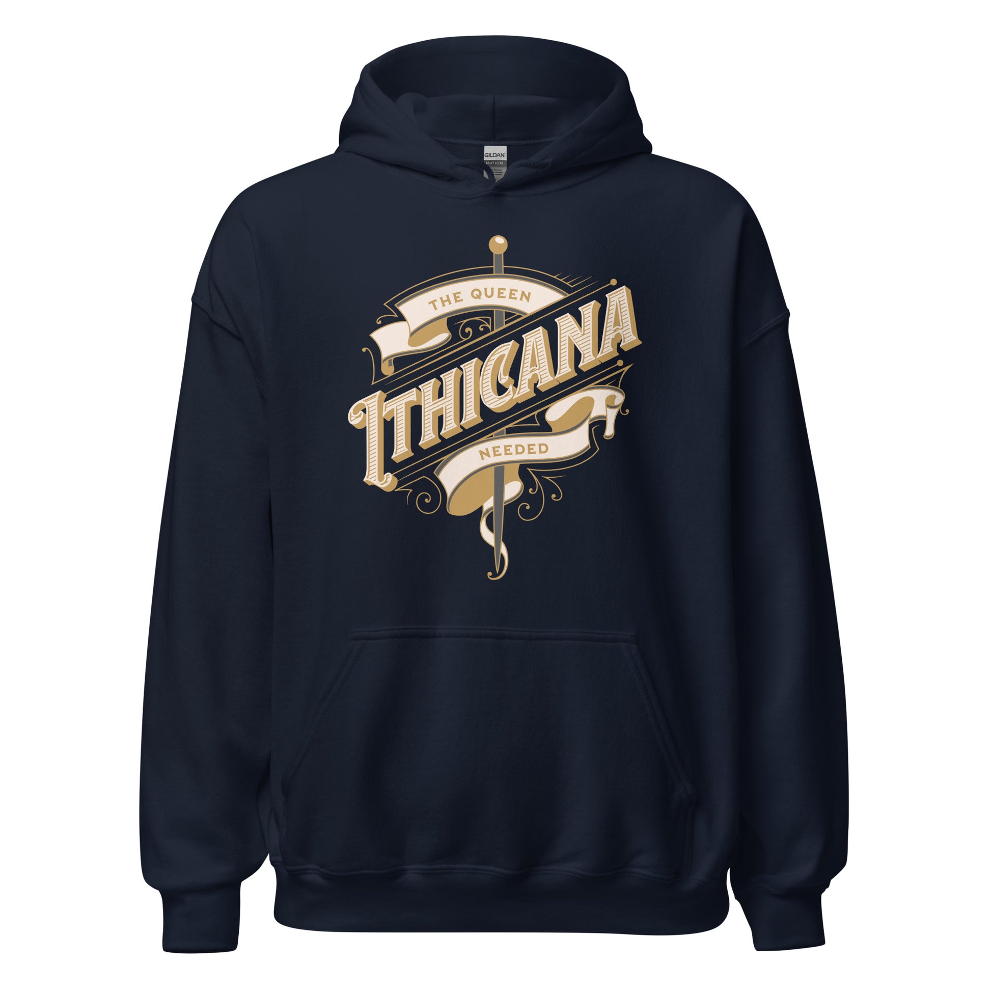 The Queen Ithicana Hoodie - The Bean Workshop - Danielle L. Jensen, Eranahl Aren Kertell, hoodie, Lara Veliant, Queen Ithicana, The Bridge Kingdom