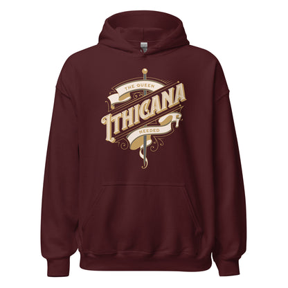 The Queen Ithicana Hoodie - The Bean Workshop - Danielle L. Jensen, Eranahl Aren Kertell, hoodie, Lara Veliant, Queen Ithicana, The Bridge Kingdom