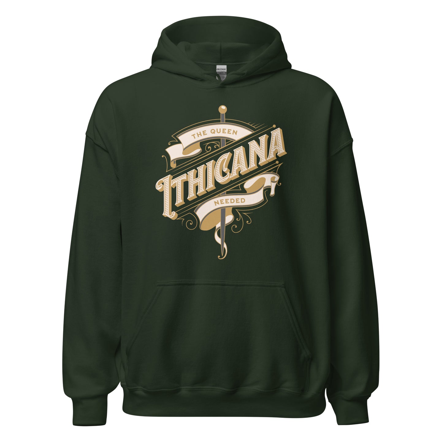 The Queen Ithicana Hoodie - The Bean Workshop - Danielle L. Jensen, Eranahl Aren Kertell, hoodie, Lara Veliant, Queen Ithicana, The Bridge Kingdom