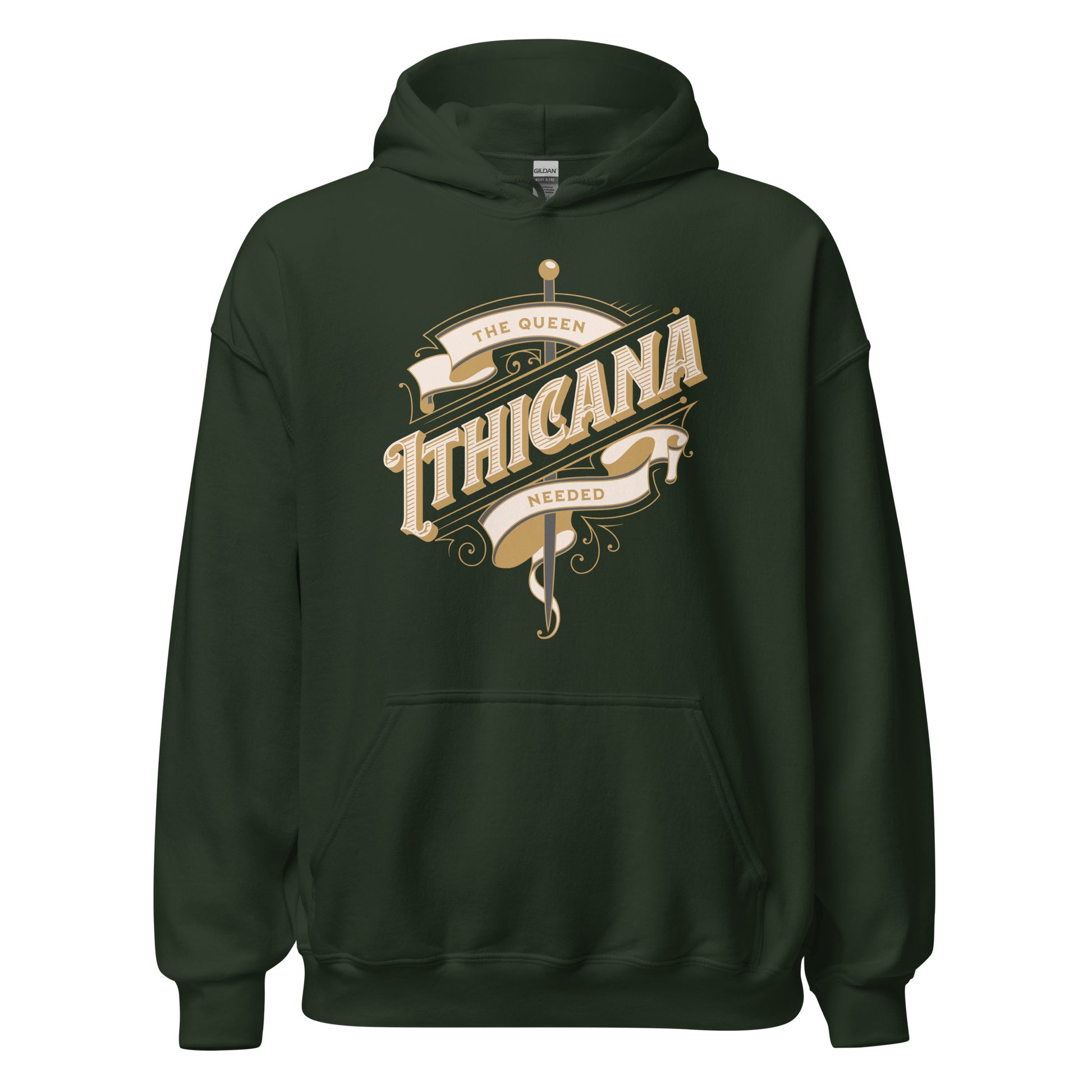 The Queen Ithicana Hoodie - The Bean Workshop - Danielle L. Jensen, Eranahl Aren Kertell, hoodie, Lara Veliant, Queen Ithicana, The Bridge Kingdom