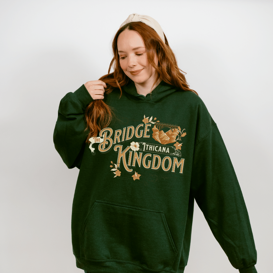The Queen Ithicana Needed Hoodie - The Bean Workshop - Bookish aesthetic, Bookish Fashion, Danielle L. Jensen, hoodie, Lara Veliant, Queen Ithicana, The Brigde Kingdom