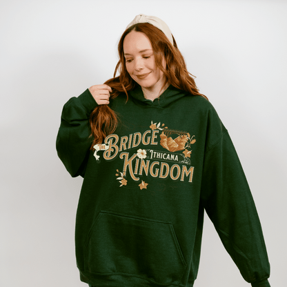 The Queen Ithicana Needed Hoodie - The Bean Workshop - Bookish aesthetic, Bookish Fashion, Danielle L. Jensen, hoodie, Lara Veliant, Queen Ithicana, The Brigde Kingdom