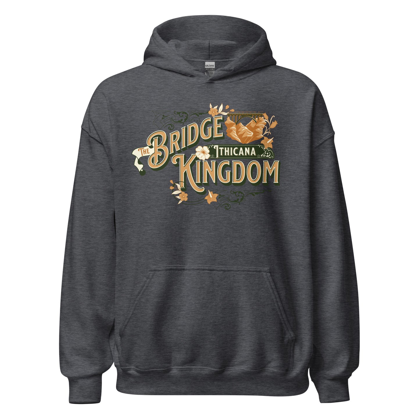 The Queen Ithicana Needed Hoodie - The Bean Workshop - Bookish aesthetic, Bookish Fashion, Danielle L. Jensen, hoodie, Lara Veliant, Queen Ithicana, The Brigde Kingdom