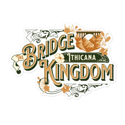 The Queen Ithicana Needed Sticker - The Bean Workshop - Danielle L. Jensen, Eranahl Aren Kertell, Lara Veliant, Queen Ithicana, sticker, The Bridge Kingdom
