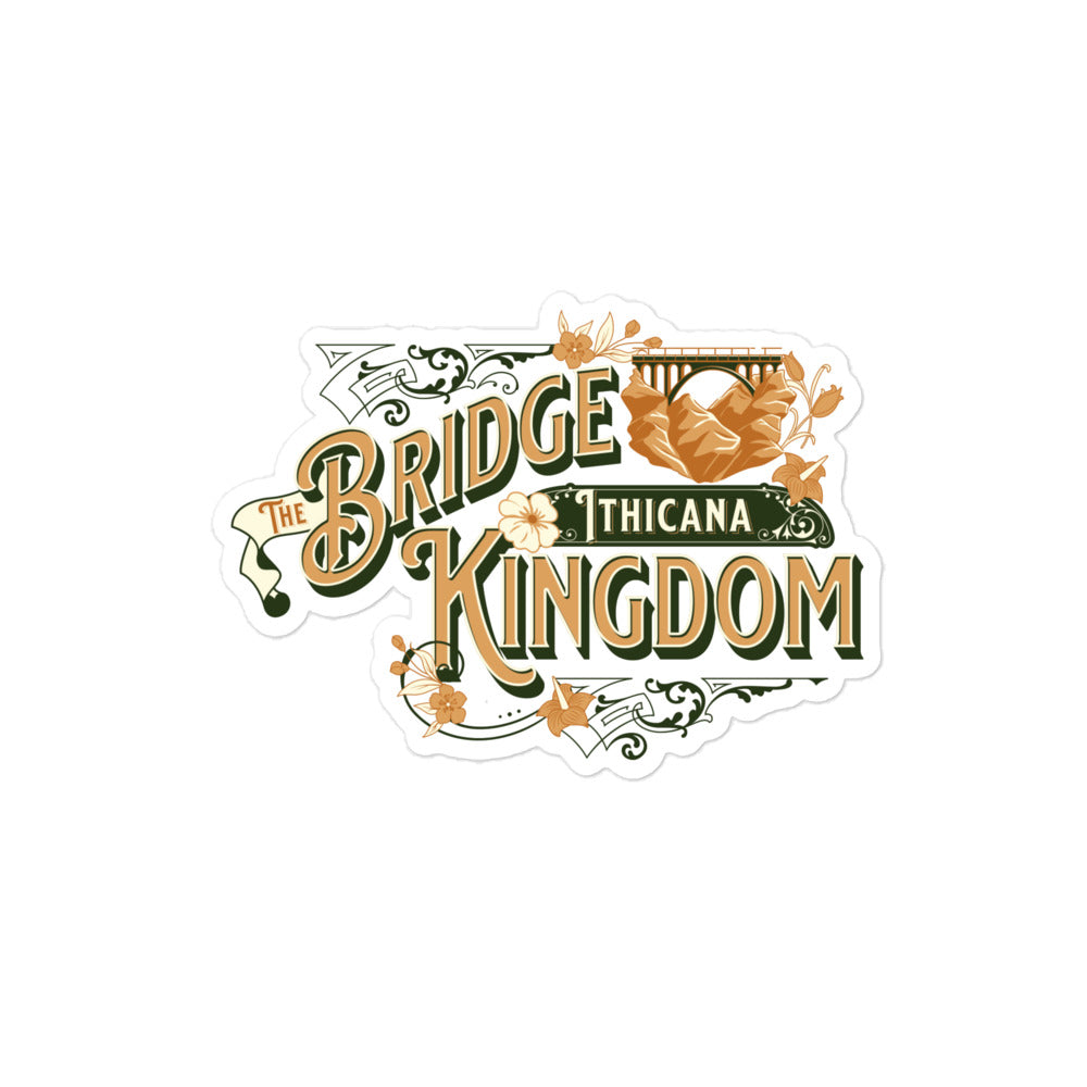 The Queen Ithicana Needed Sticker - The Bean Workshop - Danielle L. Jensen, Eranahl Aren Kertell, Lara Veliant, Queen Ithicana, sticker, The Bridge Kingdom