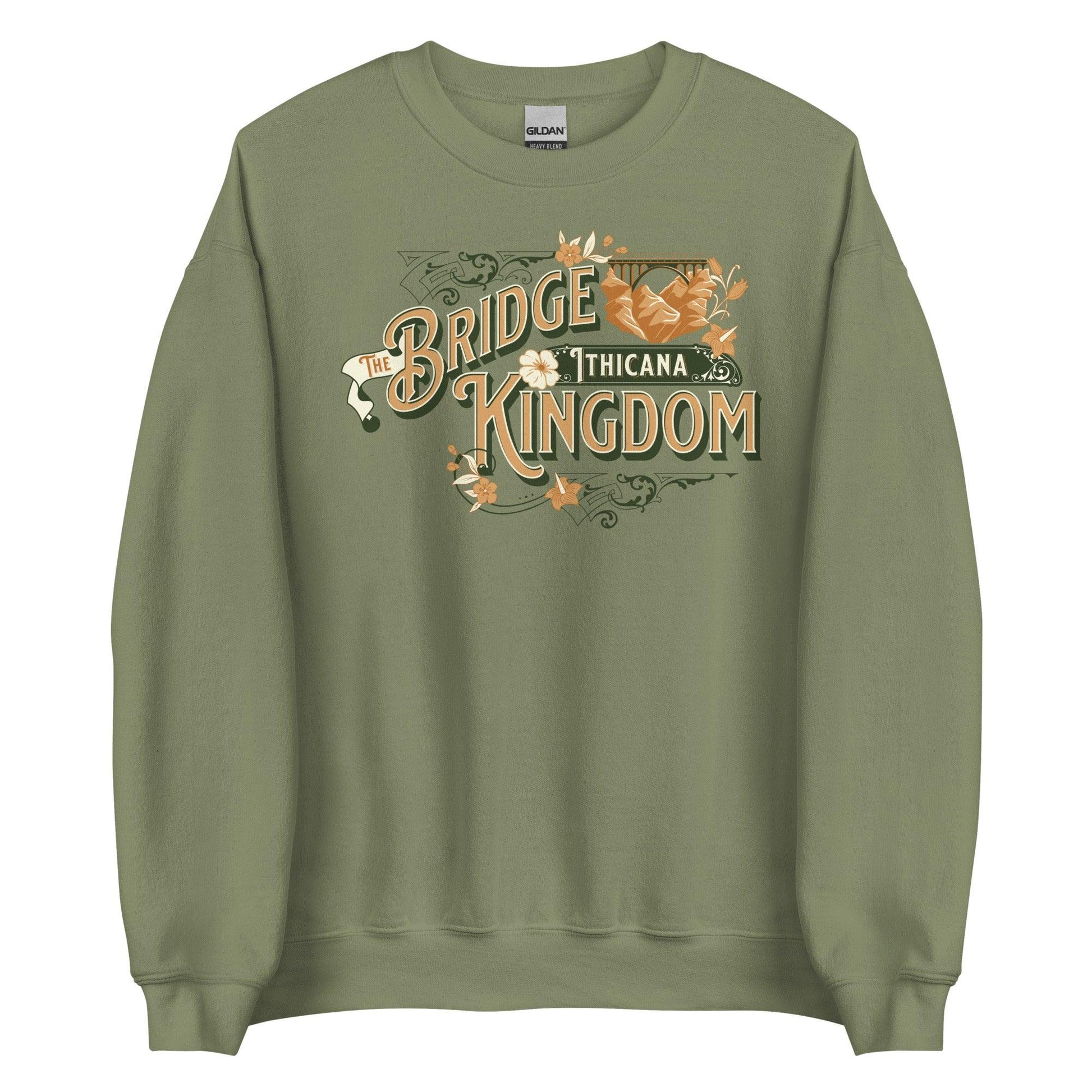 The Queen Ithicana Needed Sweatshirt - The Bean Workshop - danielle l jensen, sweatshirt, the bridge kingdom