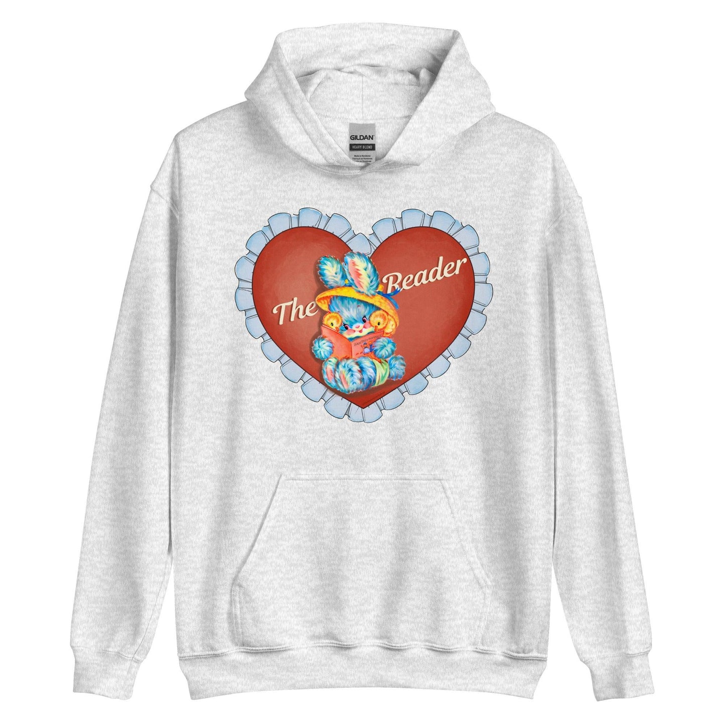 The Reader Hoodie - The Bean Workshop - book lover, bookish gift, hoodie, read everyday, the reader, valentine, Valentine's Day Picks