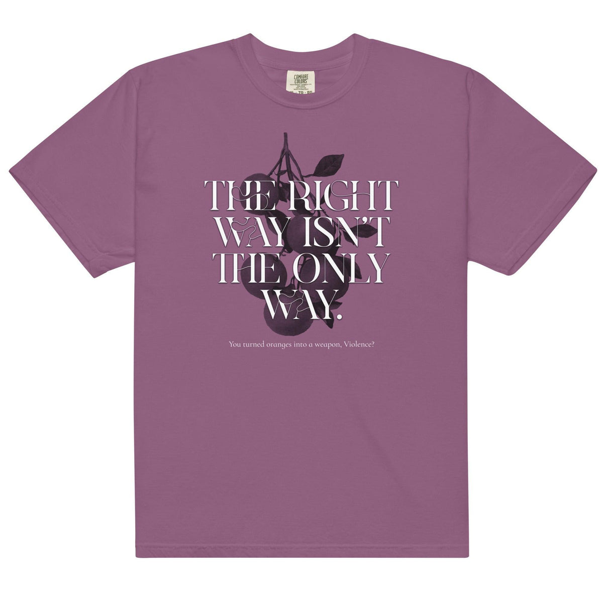 The Right Way Isn't The Only Way Tee Shirt - The Bean Workshop - box tee, fourth wing, rebecca yarros, violet sorrengail, xaden riorson